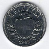 2 Rappen 1942 - unz.